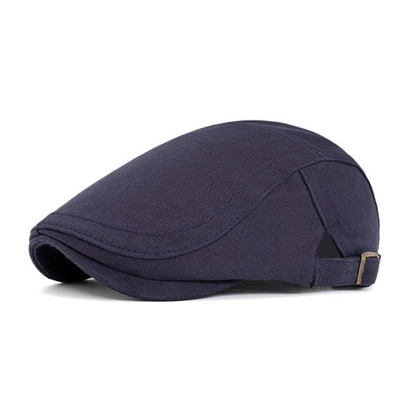 Men Women Cotton Newsboy Gatsby Flat Hat Duckbill Golf Driving Adjustable Painter Cap