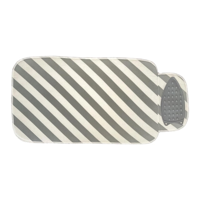 Almohadilla de planchado portátil Almohadilla de descanso para plancha Manta de planchado compacta anti-escaldaduras Práctica Multiusos 84 x 48 cm