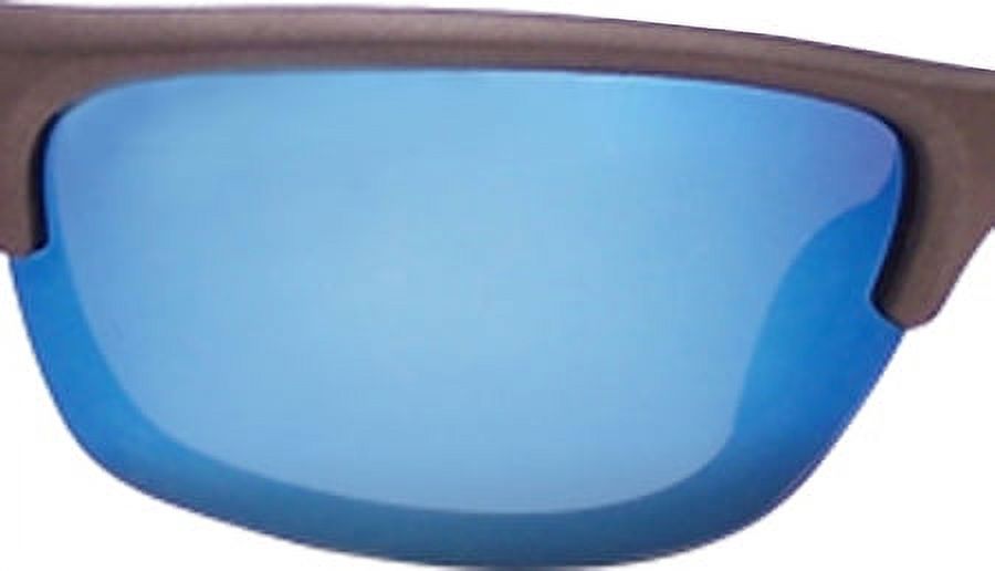 680562073119 P-31 M. Gray - Blue Flash Mirror, Sportsman P-Series Polarized Aviator Sunglasses - image 4 of 4