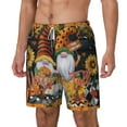 thumbnail image 2 of Balery Welcom Fall Mens Swim Trunks Swim Shorts for Men Quick Dry Inseam Beach Shorts with Compression Liner Pocket-Small, 2 of 9