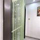 thumbnail image 5 of Cortina con panel de cuentas de hilo verde dividido de 100 x 200 cm, 5 of 6