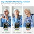 thumbnail image 5 of Newentor CO2 Monitor, Indoor Air Quality Meters, Real-Time Temperature & Humidity Monitor, Carbon Dioxide Detector with Alerts, Alarm Clock, for Home, Office, and Greenhouse Use, Black, 5 of 11