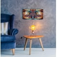 thumbnail image 4 of Epic Art 'Musical Glass II' by David Manlove, Acrylic Glass Wall Art, 24"x12", 4 of 8