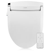 Brondell Swash DR802 Advanced Bidet Toilet Seat with Remote Control, Round White