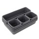thumbnail image 2 of Caja organizadora de cajones de 8 piezas, bandejas de almacenamiento, caja de almacenamiento para oficina, cocina, baño, armario, joyería, maquillaje, escritorio, organización, 2 of 3