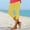 ZAAE-Yellow, variant on Jsaierl Capris for Women Casual Summer Fashion Lightweight Stretch Skimmer Pants Drawstring Capri Pant Plus Size Activewear