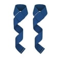 thumbnail image 4 of Weight Lifting Straps Gym Wrist Wraps Padded Training Support Grip GX S9Y7, 4 of 8