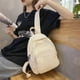 thumbnail image 4 of Mochila de campus para mujer, mochila sencilla de gran capacidad, bolso diario de lona para mujer, 4 of 9