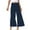 A01-Navy, variant on yoeyez Women Wide Leg Pants Casual,Women's 2025 Summer High Waisted Trouser Linen Lounge Palazzo Beach Cover Ups Flowy Pants Limited Time Deals Brown,2XL