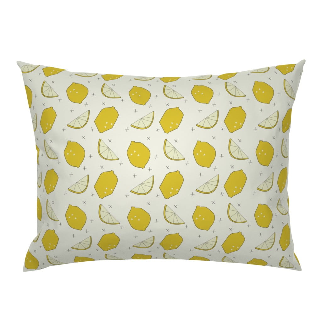 Blueberries Summer Fruit Farm Kitchen Food Nature Pillow Sham by Roostery 