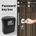 thumbnail image 3 of 4-Digit Combination Key Lock Box Wall Mount Safe Security Storage Case Organizer N4M5, 3 of 9