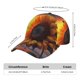 thumbnail image 2 of Balery Sunset Coast Sunflower Gorra de béisbol de tamaño ajustable para correr, entrenar y actividades al aire libre. Gorra de papá para todas las estaciones., 2 of 6