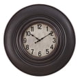 thumbnail image 2 of Monarch Specialties I 9045 - Clocks, 20" Round, Wall Clock, Antique Brown, Transitional, 2 of 4
