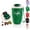 Green, variant on Coffee Vacuum Flask, Stainless Steel Travel Mug with Lid and Handle, Portable Coffee Mug for Hot & Cold Drinks
