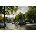 thumbnail image 3 of Berzel, Erin 18x13 Black Modern Framed Museum Art Print Titled - Amsterdam Canal III, 3 of 5