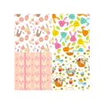 thumbnail image 5 of 12 Sheet 6"*6" Easter Scrapbook Pattern Paper, 12 Designs Easter Bunny Rabbit Egg Craft Paper Holiday Decorative Origami Paper For Card Making Die Cut, 5 of 5