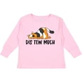 thumbnail image 3 of Inktastic Napping Dis Tew Much Longhair Calico Cat Boys or Girls Long Sleeve Toddler T-Shirt, 3 of 5