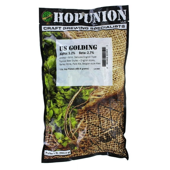 YCH Hops UK Kent Goldings Hop Pellets 1 oz