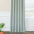 thumbnail image 5 of Half Price Drapes Casablanca Teal Room Darkening Curtains For Bedroom (1 Panel), 50W X 120L, 5 of 6