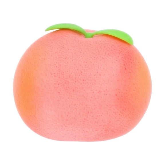 Peach Squishy Slow Rising Stress Relief Toy - Realistic Fruit Sensory Ball, Soft Polymer Fidget for Adults Teens, Desk Calming Gift