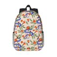 thumbnail image 1 of Easygdp Snake Mochila Ligera de 15 Pulgadas para Estudiantes, Mochila Cómoda para la Escuela y Viajes, Correas Ajustables, 1 of 6