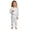 A13 White, variant on Yuncity Girls Pajamas Halloween Diy Winter Crew Neck Long Sleeve Sleepwear Casual Pjs Cozy Comfortable Loungewear Nightwear Size 2-3 Years White