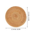 thumbnail image 2 of unbranded 3Ud Tapete Tejido De Protección Para Decorativo Resistente Y Color Marrón, 2 of 8