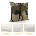 thumbnail image 4 of SHANXI Throw Pillow Covers Decorative Pillows Case Polyester Linen Outdoor Cushion Covers for Couch Sofa Bed 20x20in, 4 of 5