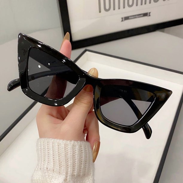 Typpkmm Big Frame Vintage Square Sunglasses Women Men Eye Sun Glasses Eye Glasses Goggle Square Male Female Rectangle Sunglasses