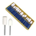 thumbnail image 2 of MYG 13pcs Wool Felt Bob Burs Rotary Abrasive Tools for Jewelry Polishing Grinding, 2 of 9