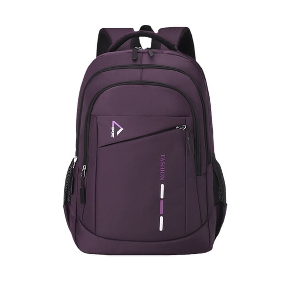 XIMIN Women Men's with Lock Water Resistant Smell Proof Bags Backpack Large Capacity Oxford Cloth Polyester Travel School Bag Lightweight Backpack for Business School