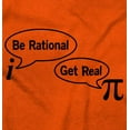 thumbnail image 2 of Pi Be Rational Get Real Math Geek Womens Fitted Plus Size Graphic Tee Brisco Brands 2X, 2 of 5
