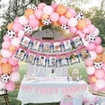thumbnail image 5 of My First Rodeo Birthday Party Decorations for Girl, Horse Theme Girls 1st Birthday Decorations, Western Cowgirl Birthday Balloon Garland Kit Photo Banner for Cowgirl 1st Birthday Party, 5 of 5
