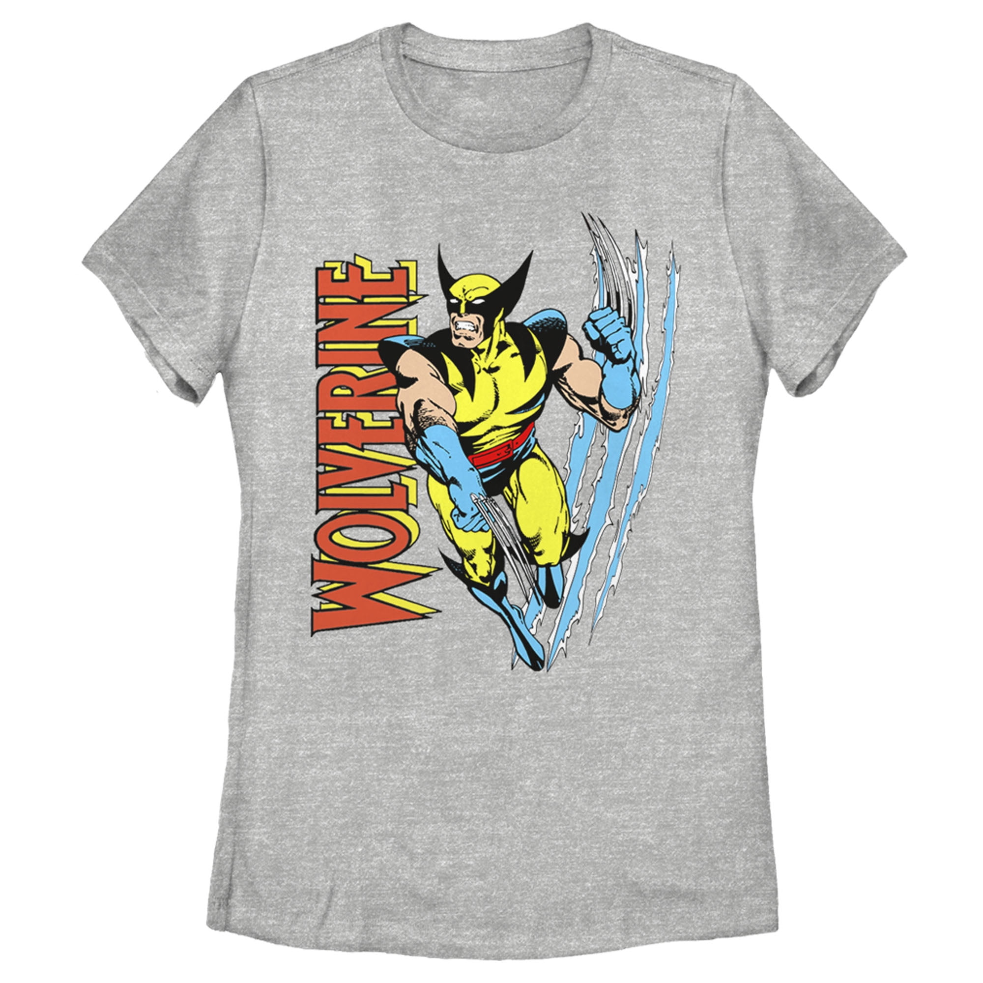 Marvel - Women's Marvel X-Men Wolverine Slash T-Shirt - Walmart.com