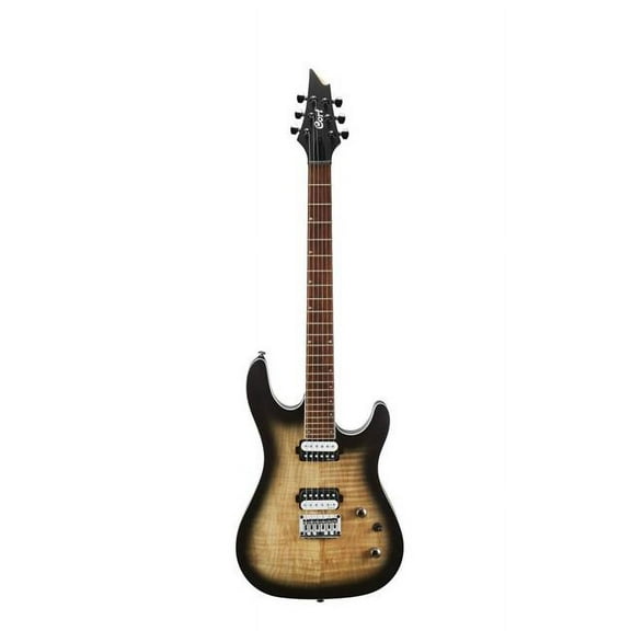 Cort KX300OPRB KX Series Electric Guitar. Open Pore Raw Burst