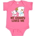 thumbnail image 3 of Inktastic My Grampy Loves Me Girls Girls Baby Bodysuit, 3 of 5