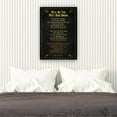 thumbnail image 3 of Mad As The Mist And Snow Poem Wall Decor W. B. Yeats Quote Wall Art Poetry Poster Canvas Modern Oil Painting for Bedroom Contemporary Prints Framed 20x30 in, 3 of 5