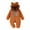 C-Brown413, variant on DHFJKG Baby Boys Girls Thick Fuzzy Jumpsuit Long Sleeve Hooded Zipper Onesie With Cartoon Lion Shape For Unisex 0-18 Months Home Comfort Jumpsuits