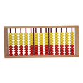 thumbnail image 4 of estándar-8,15 pulgadas-calcudora profesion columnas (herramienta de aprendizaje y educativo) para niños 6 7 Madera amarillo rojo CUTICAT Juguetes aritméticos de ábaco, 4 of 6