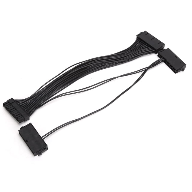 Cable De Alimentación De Placa Base Cables Duraderos De 24 Pines Para Minería BitCoin