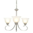 thumbnail image 2 of Yosemite 93433-3SN Ribbon Falls Three Light Chandelier, Satin Nickel, 2 of 5