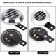 thumbnail image 1 of Sirena de Bocina Eléctrica Universal Para Motocicleta, Altavoz Redondo Resistente Al Agua de 12V 110DB Para Atv, Motocross Y Scooters, 1 of 7