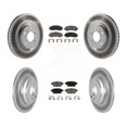 thumbnail image 1 of Transit Auto Front Rear Coated Disc Brake Rotors and Ceramic Pads Kit for Car 2009-2014 Acura TL KGC-100817, 1 of 11