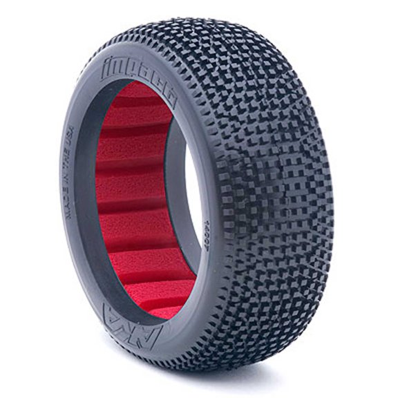 AKA PRODUCTS INC. 1/8 Buggy Impact SSLW Tire w/ Red Insert 2 AKA14007QR RC Tire