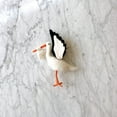 thumbnail image 3 of Felt Ornament - Stork, 3 of 4