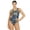 Navy/Gold, variant on Sporti Catalyst One Piece Swimsuit, High Cut, Unpadded, Athletic (Women’s)