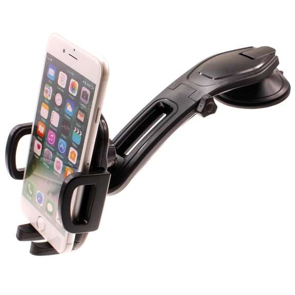 Car Mount Dash Holder for iPhone 15/16/Plus/Pro/Pro Max/16e - Cradle Swivel Dock Strong Grip