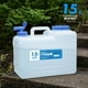 thumbnail image 3 of Contenedor de agua con grifo para almacenamiento de agua, portabotellas para senderismo 15L, 3 of 9