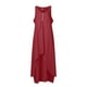 thumbnail image 4 of ICHUANYI Clearance Fashion Women Summer Casual Solid Round-Neck Sleeveless Vest Long Dress(Red, M) ICHUANYI WER2023080807297, 4 of 5