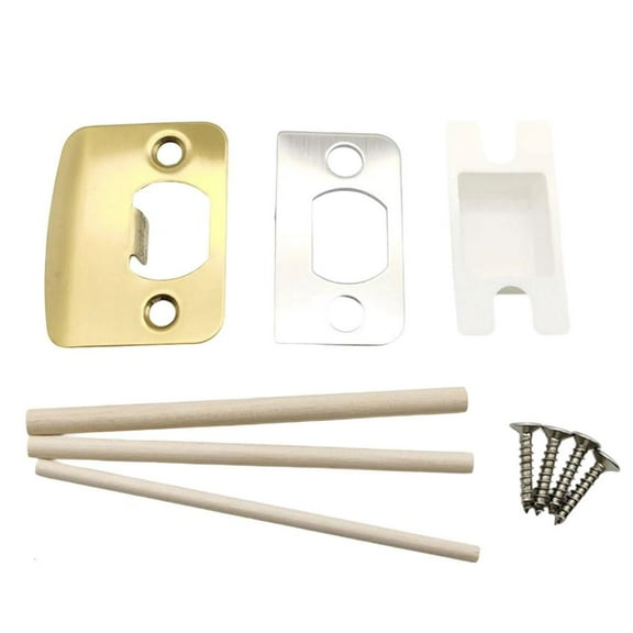 WE-POLUJ Standard Door Strikes Plate Shims Accessory for Fixing Door That Latches